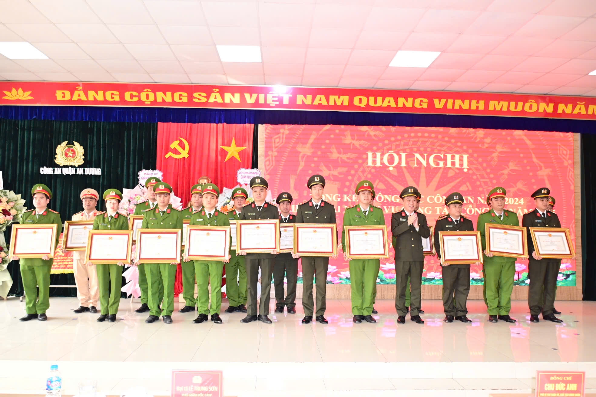 Công an quận An Dương: Triển khai Chương trình công tác năm 2025